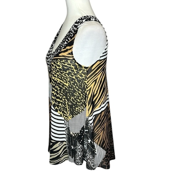 Lynn Ritchie Animal Print Blouse - Picture 5 of 9